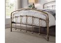 4ft6 Double Retro bed frame,Antique bronze,metal,tube style.Rustic,traditional industrial 3